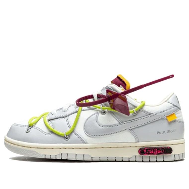 Nike Off-White x Dunk Low 'Lot 08 of 50'  DM1602-106 Signature Shoe