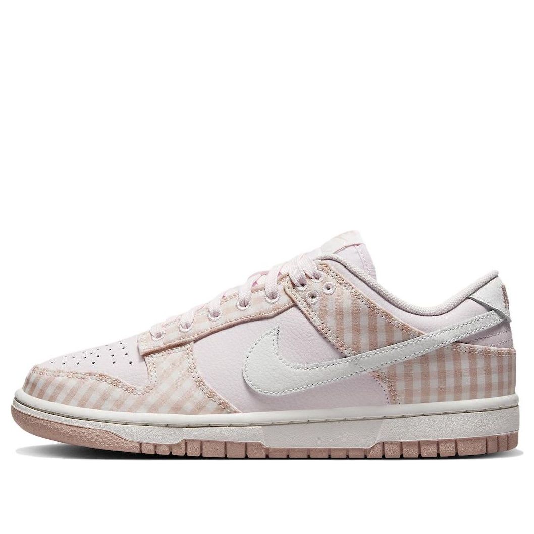 (WMNS) Nike Dunk Low 'Pearl Pink Oxford Summit White'  FB9881-600 Signature Shoe